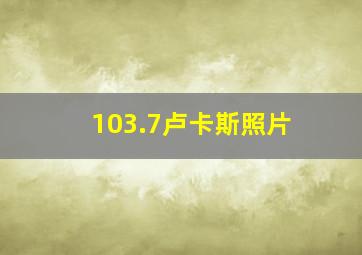 103.7卢卡斯照片