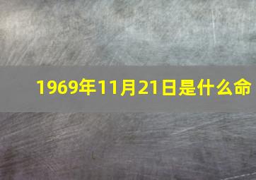 1969年11月21日是什么命