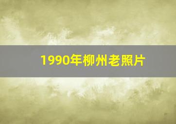 1990年柳州老照片