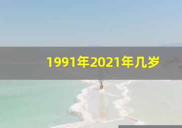 1991年2021年几岁