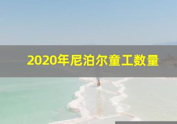 2020年尼泊尔童工数量