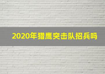 2020年猎鹰突击队招兵吗