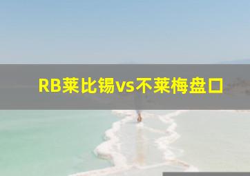 RB莱比锡vs不莱梅盘口