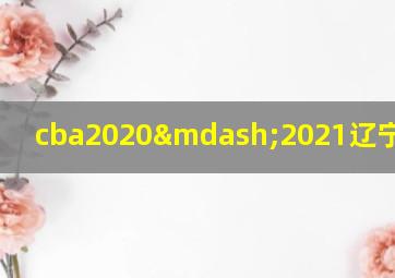 cba2020—2021辽宁对广州