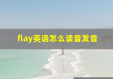 flay英语怎么读音发音