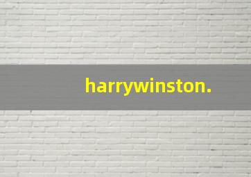 harrywinston.