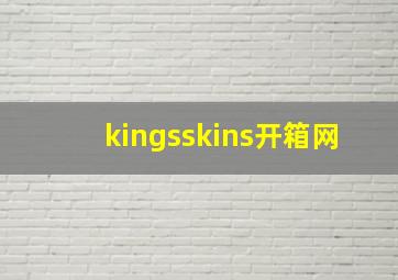 kingsskins开箱网