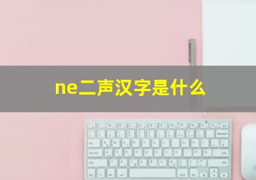 ne二声汉字是什么