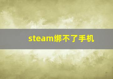 steam绑不了手机