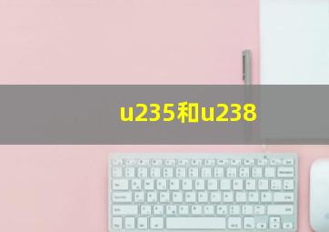 u235和u238