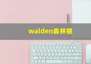 walden森林狼