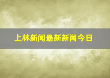 上林新闻最新新闻今日