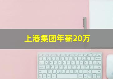 上港集团年薪20万