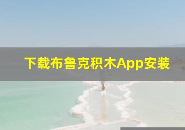 下载布鲁克积木App安装