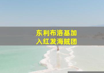 东利布洛基加入红发海贼团