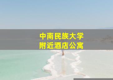 中南民族大学附近酒店公寓