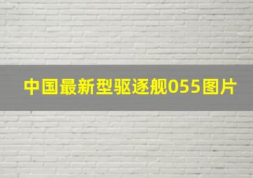 中国最新型驱逐舰055图片