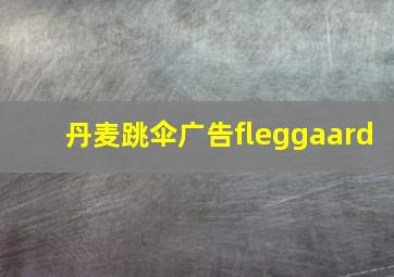 丹麦跳伞广告fleggaard