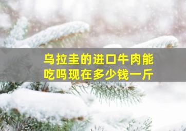 乌拉圭的进口牛肉能吃吗现在多少钱一斤