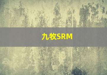 九牧SRM