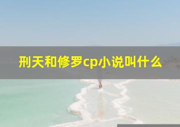 刑天和修罗cp小说叫什么