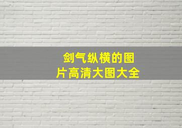 剑气纵横的图片高清大图大全