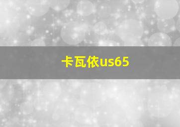 卡瓦依us65