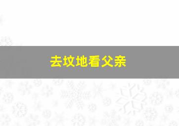 去坟地看父亲