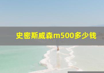 史密斯威森m500多少钱