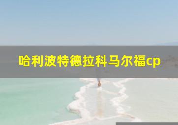 哈利波特德拉科马尔福cp