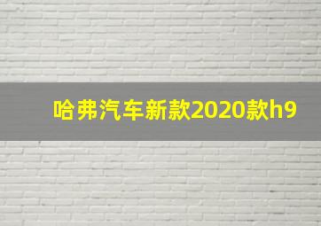 哈弗汽车新款2020款h9