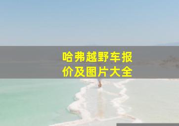 哈弗越野车报价及图片大全