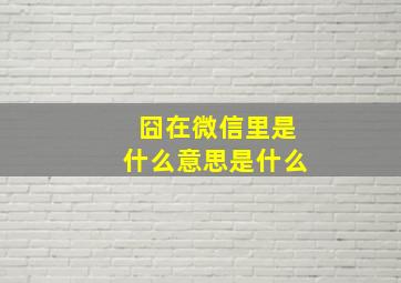 囧在微信里是什么意思是什么