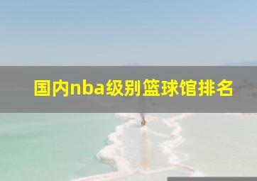 国内nba级别篮球馆排名