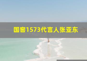 国窖1573代言人张亚东