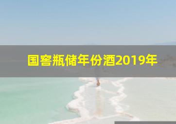 国窖瓶储年份酒2019年