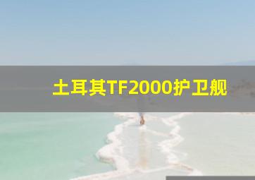 土耳其TF2000护卫舰