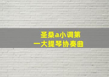 圣桑a小调第一大提琴协奏曲