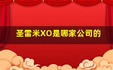 圣雷米XO是哪家公司的