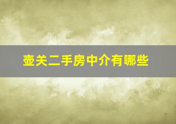 壶关二手房中介有哪些