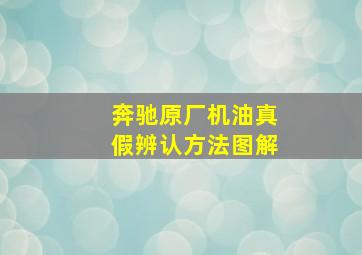 奔驰原厂机油真假辨认方法图解