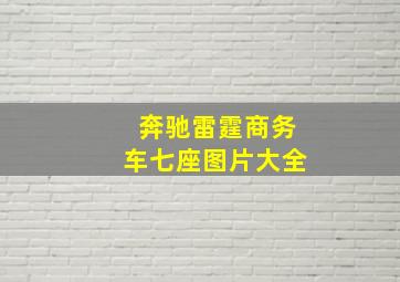 奔驰雷霆商务车七座图片大全