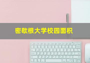 密歇根大学校园面积