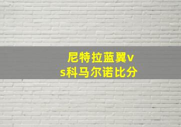 尼特拉蓝翼vs科马尔诺比分