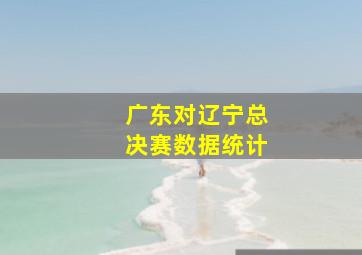 广东对辽宁总决赛数据统计