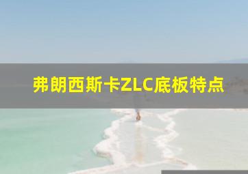 弗朗西斯卡ZLC底板特点