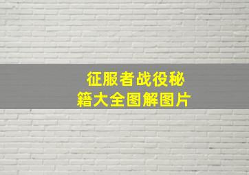 征服者战役秘籍大全图解图片