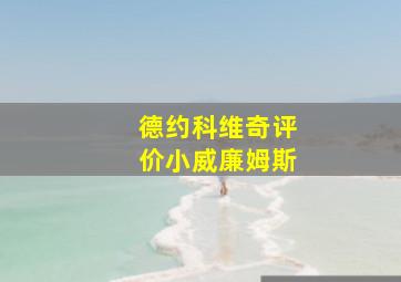 德约科维奇评价小威廉姆斯