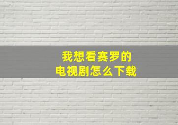 我想看赛罗的电视剧怎么下载