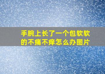 手腕上长了一个包软软的不痛不痒怎么办图片